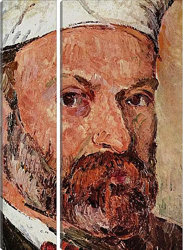 Модульная картина - Self-portrait. Поль Сезанн