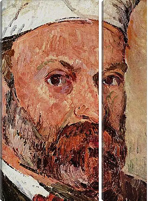 Модульная картина - Self-portrait. Поль Сезанн