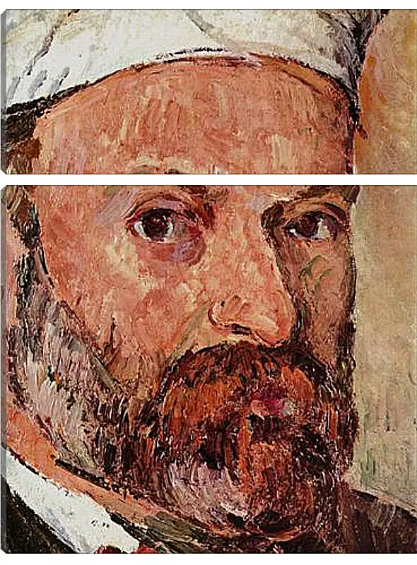 Модульная картина - Self-portrait. Поль Сезанн