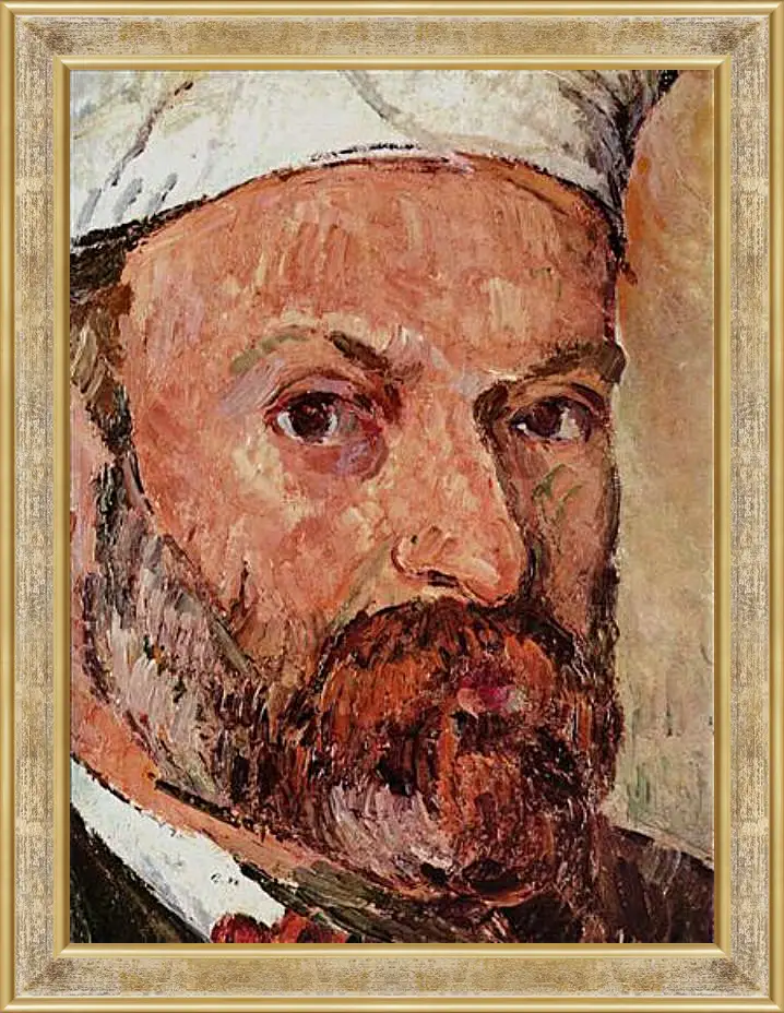 Картина в раме - Self-portrait. Поль Сезанн