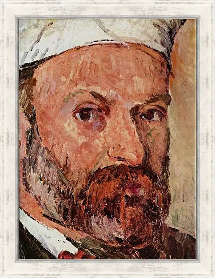 Картина в раме - Self-portrait. Поль Сезанн