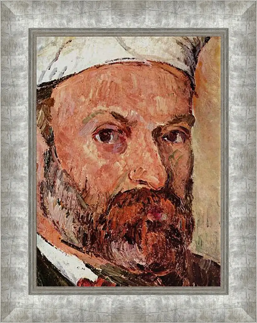 Картина в раме - Self-portrait. Поль Сезанн