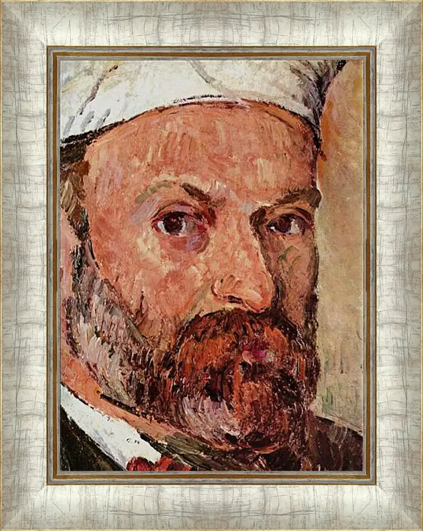 Картина в раме - Self-portrait. Поль Сезанн