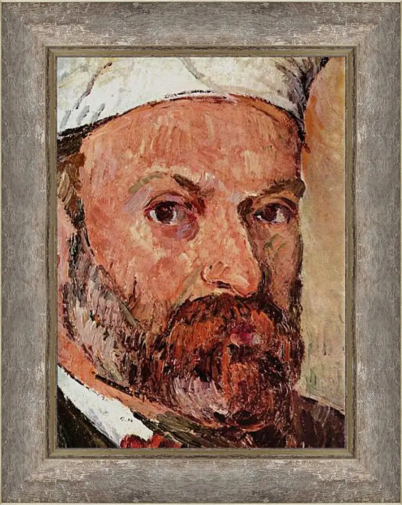 Картина в раме - Self-portrait. Поль Сезанн