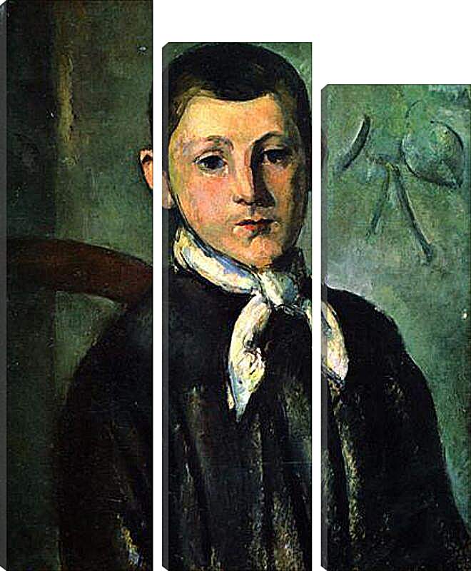 Модульная картина - Portrait of Louis Guillaume. Поль Сезанн