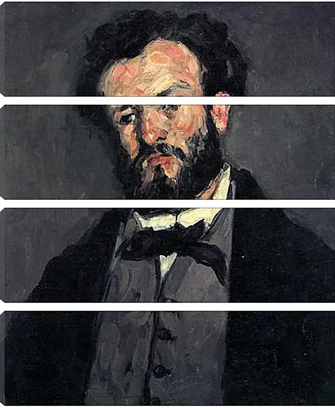 Модульная картина - Portrait of Antony Valabregue. Поль Сезанн