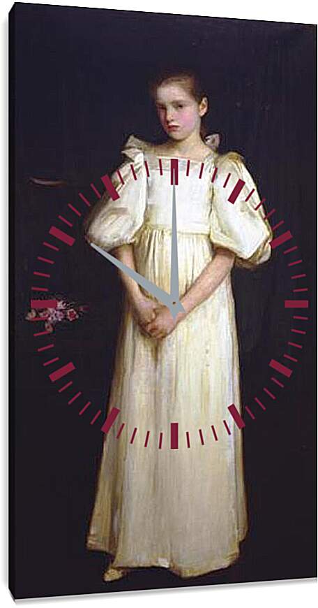 Часы картина - Portrait of Phyllis Waterlo. Джон Уотерхаус