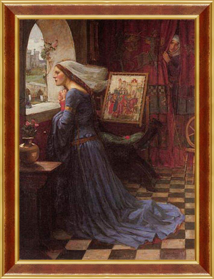 Картина в раме - Fair Rosamund. Джон Уотерхаус
