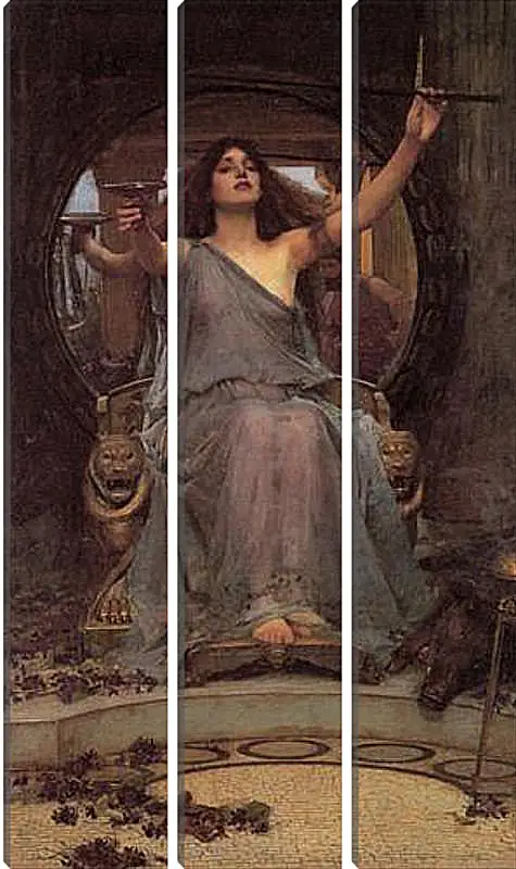 Модульная картина - Circe Offering the Cup to Ulysses. Джон Уотерхаус