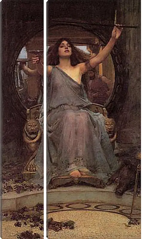 Модульная картина - Circe Offering the Cup to Ulysses. Джон Уотерхаус
