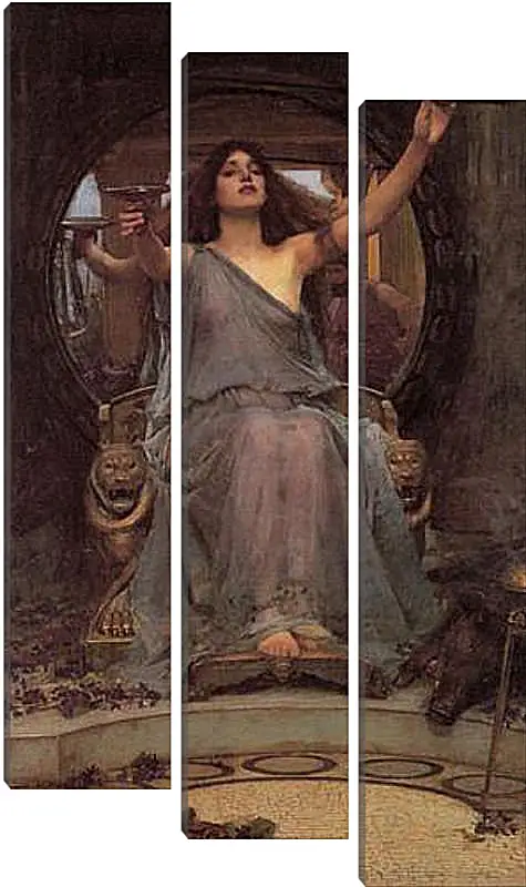 Модульная картина - Circe Offering the Cup to Ulysses. Джон Уотерхаус