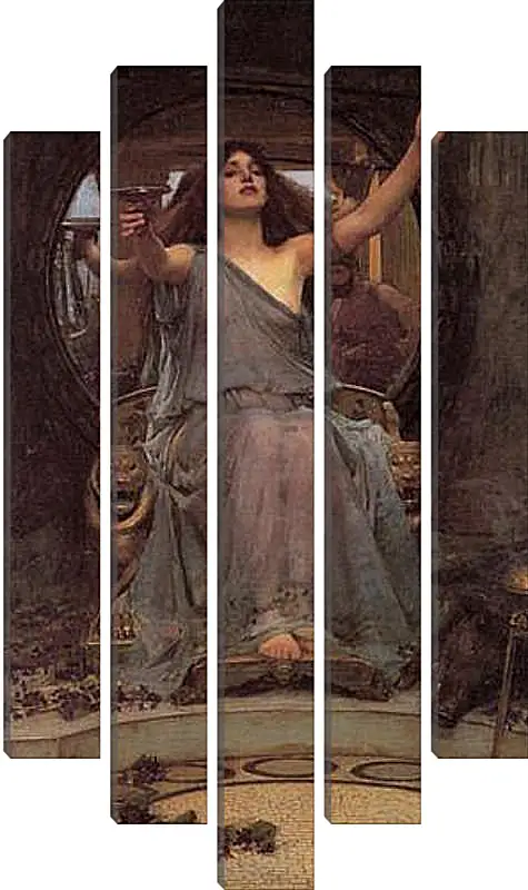 Модульная картина - Circe Offering the Cup to Ulysses. Джон Уотерхаус