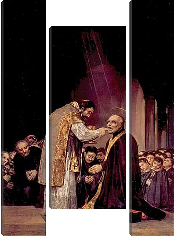 Модульная картина - The Last Communion of St. Joseph of Calasanza. Франсиско Гойя