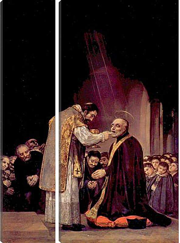 Модульная картина - The Last Communion of St. Joseph of Calasanza. Франсиско Гойя