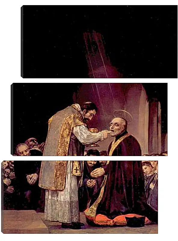 Модульная картина - The Last Communion of St. Joseph of Calasanza. Франсиско Гойя