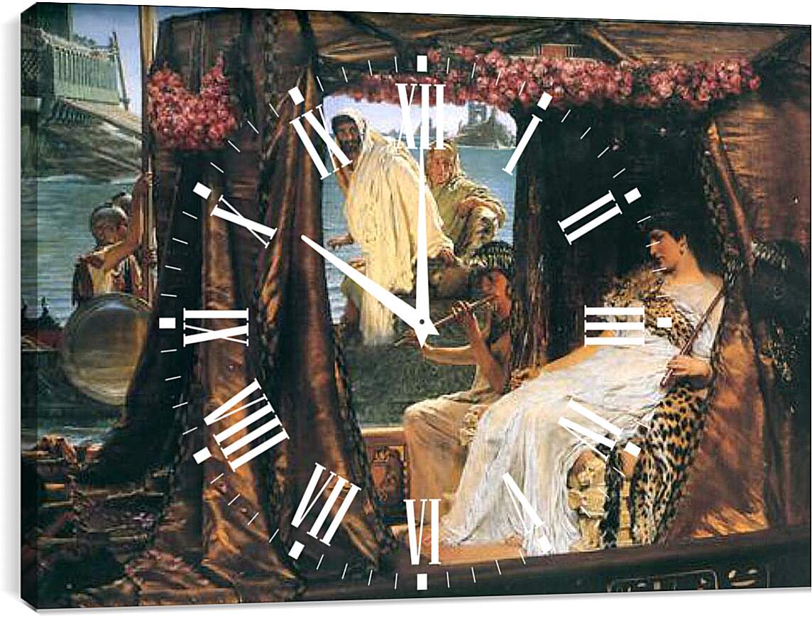 Часы картина - Antony and Cleopatra. Лоуренс Альма-Тадема