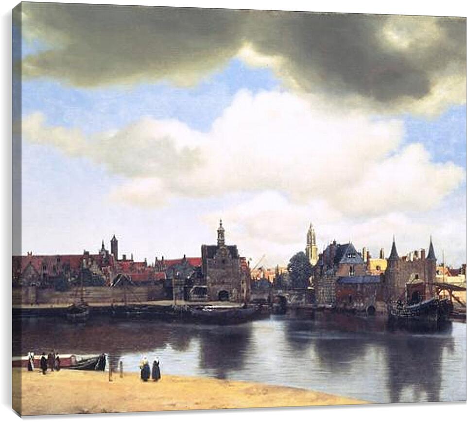 Постер и плакат - Ansicht von Delft. Ян (Йоханнес) Вермеер
