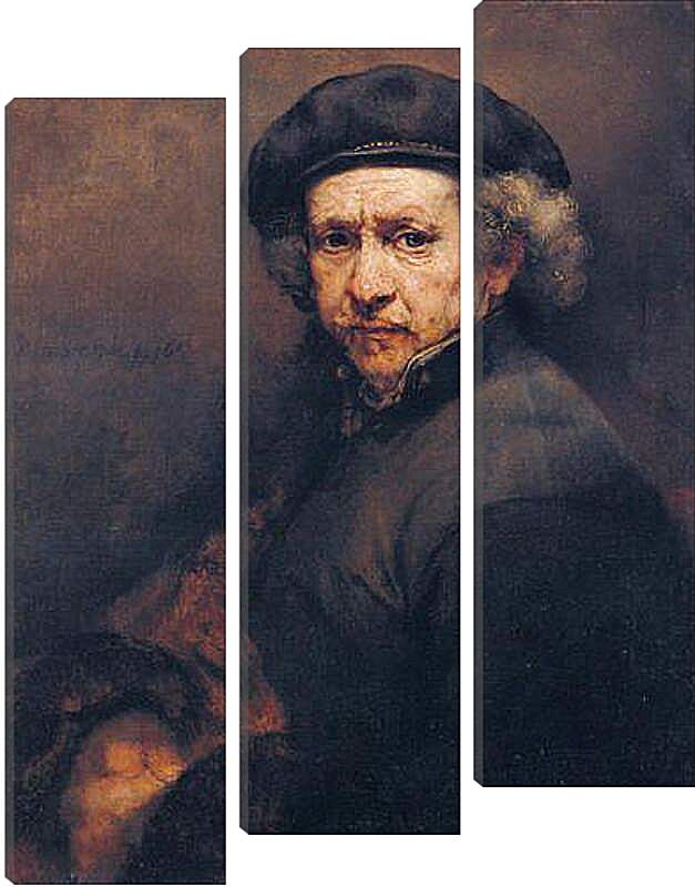 Модульная картина - Selbstportrait. Рембрандт