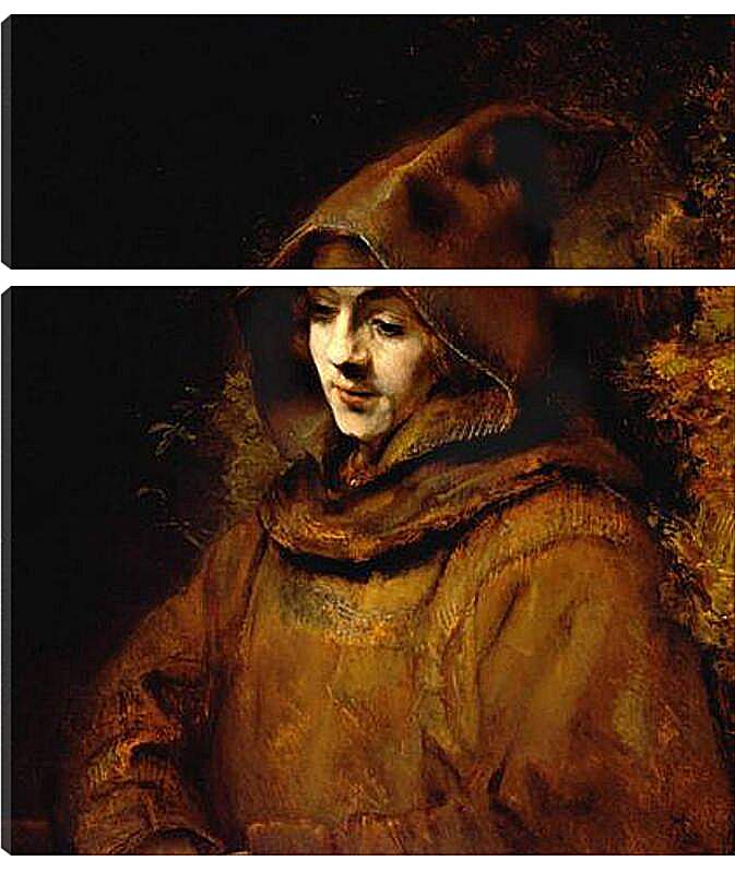 Модульная картина - Portrait of His Son Titus. Рембрандт