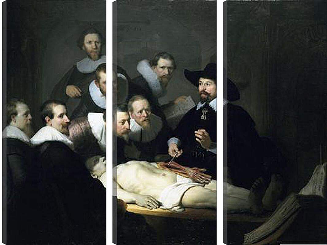 Модульная картина - Урок анатомии доктора Николаса Тульпа. Рембрандт
