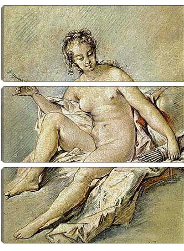 Модульная картина - Venus with Arrow. Франсуа Буше