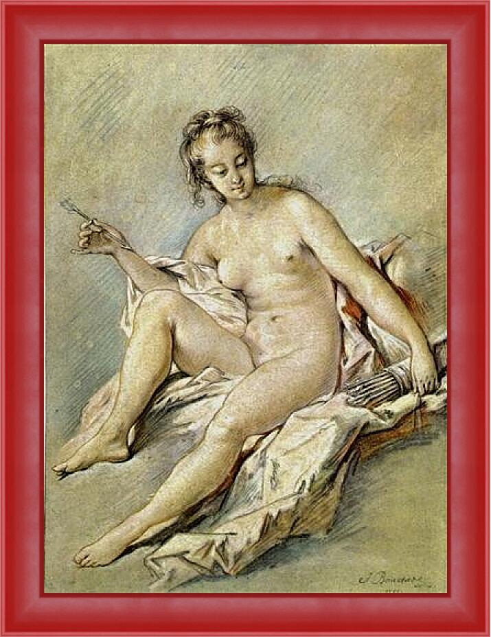 Картина в раме - Venus with Arrow. Франсуа Буше