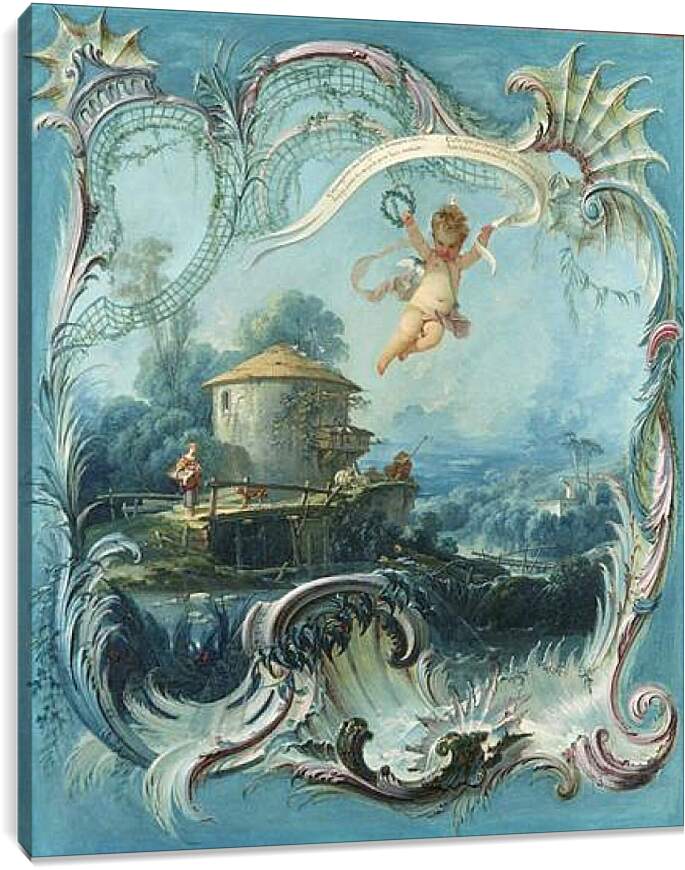Постер и плакат - The Enchanted Home. Франсуа Буше