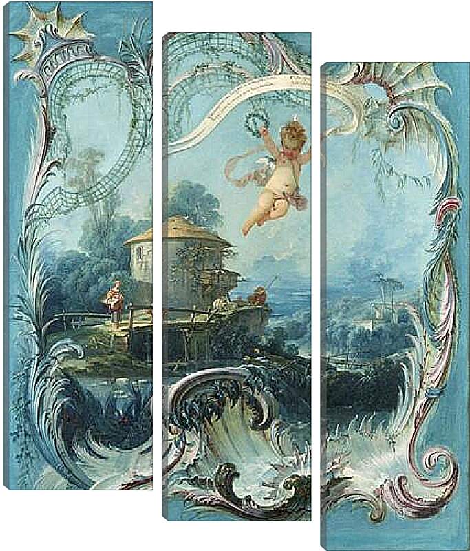 Модульная картина - The Enchanted Home. Франсуа Буше