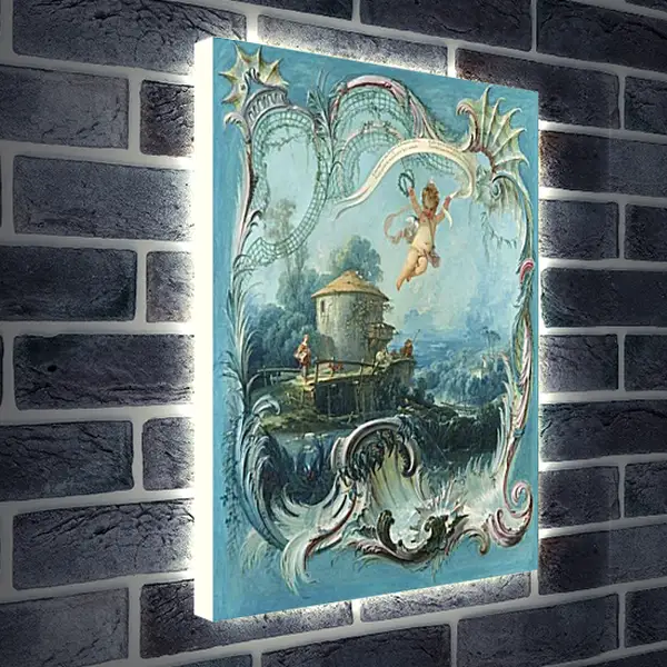 Лайтбокс световая панель - The Enchanted Home. Франсуа Буше