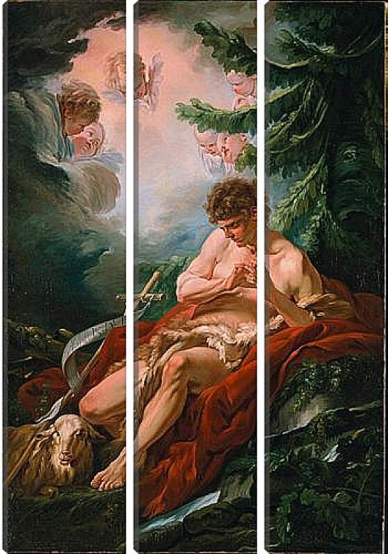 Модульная картина - Saint John the Baptist. Франсуа Буше