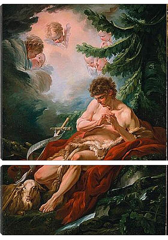 Модульная картина - Saint John the Baptist. Франсуа Буше