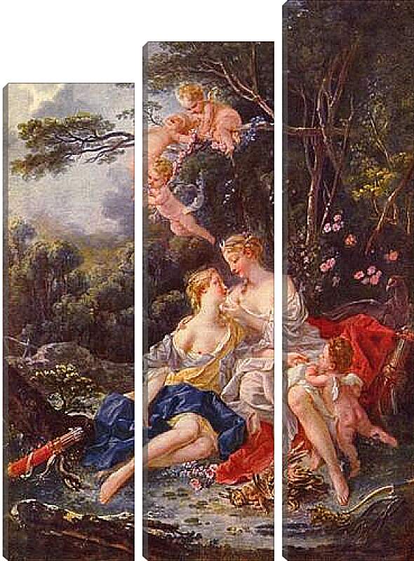 Модульная картина - Jupiter and Callisto. Франсуа Буше