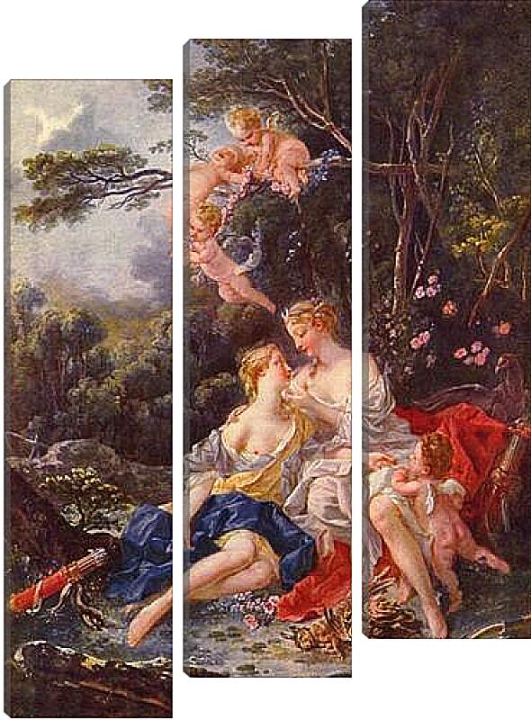Модульная картина - Jupiter and Callisto. Франсуа Буше