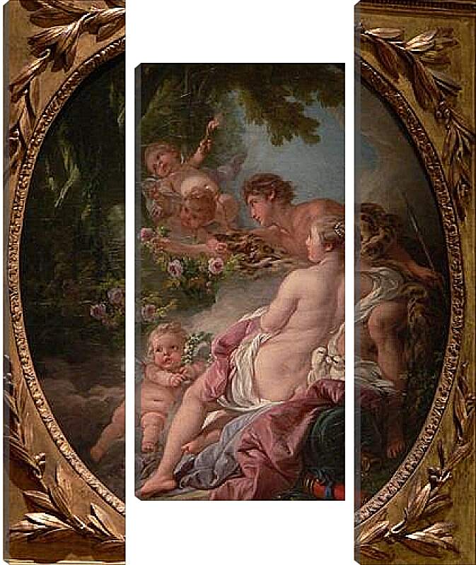 Модульная картина - Angelica and Medoro. Франсуа Буше