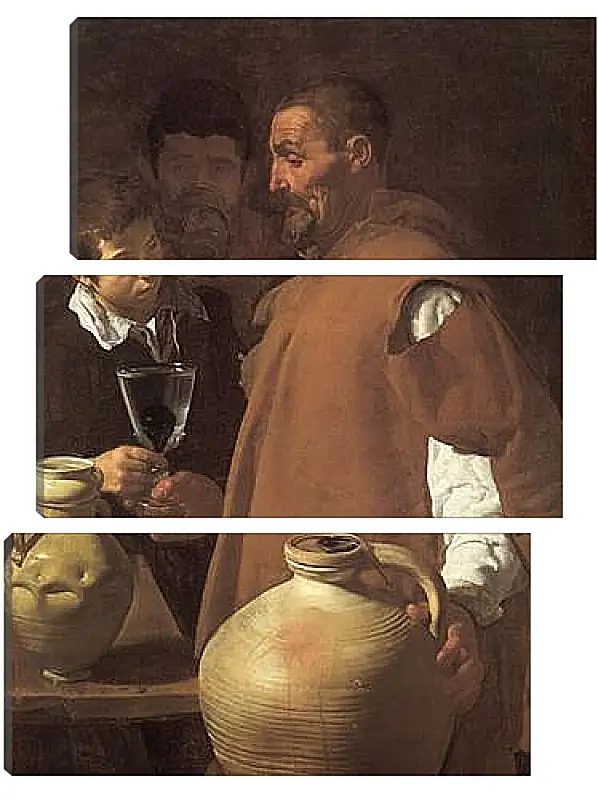 Модульная картина - The Waterseller of Seville. Диего Веласкес