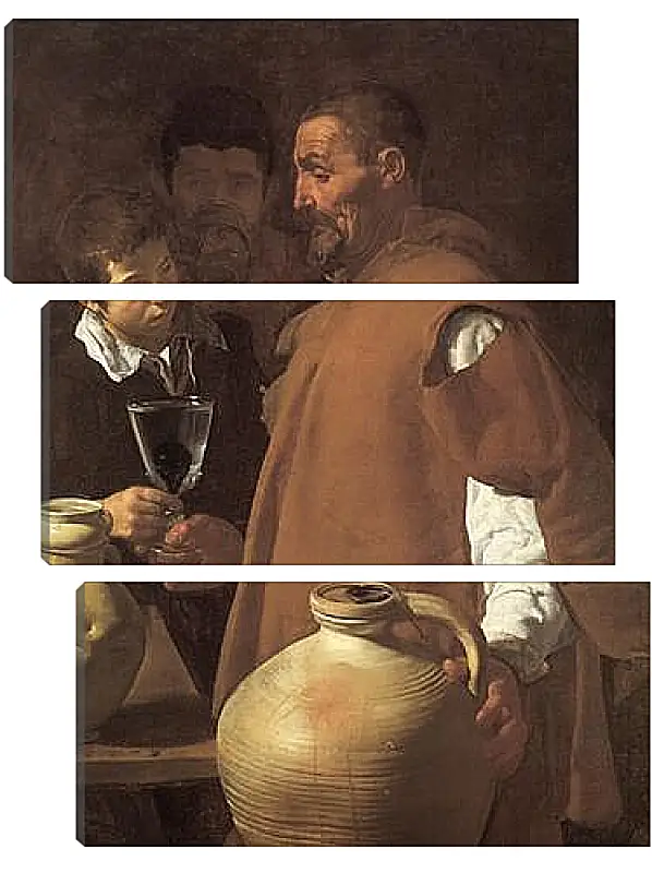 Модульная картина - The Waterseller of Seville. Диего Веласкес