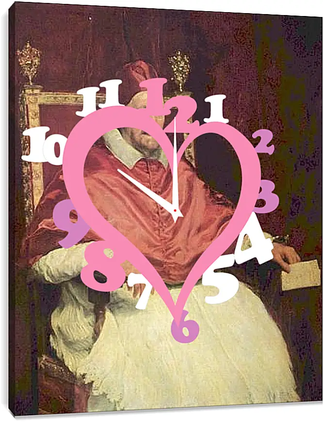 Часы картина - Portrait of Pope Innocent X. Диего Веласкес