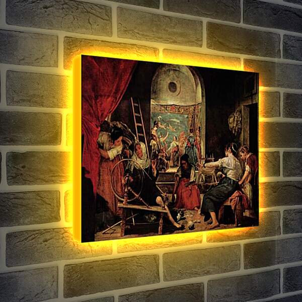 Лайтбокс световая панель - La fabula de Aracne. Диего Веласкес