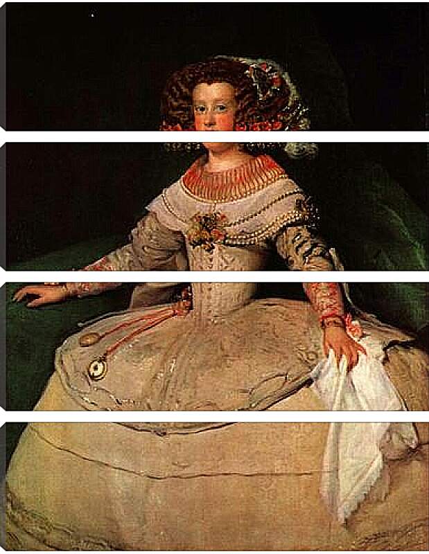 Модульная картина - Infanta Maria Teresa. Диего Веласкес