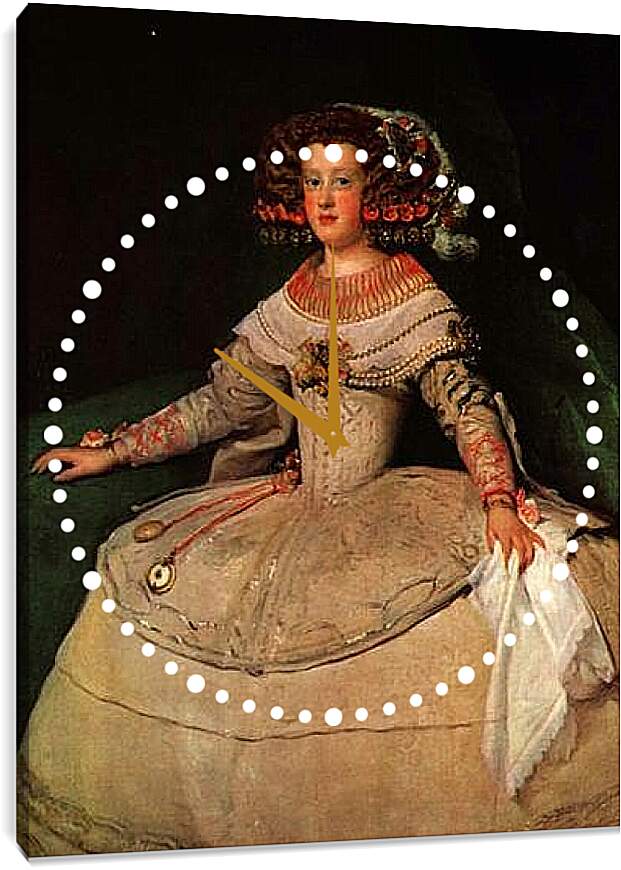 Часы картина - Infanta Maria Teresa. Диего Веласкес