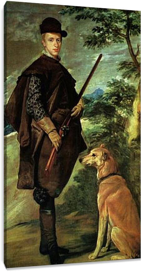 Постер и плакат - El cardenal-infante Don Fernando de Austria, cazador. Диего Веласкес