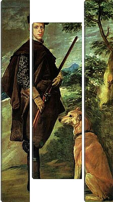 Модульная картина - El cardenal-infante Don Fernando de Austria, cazador. Диего Веласкес