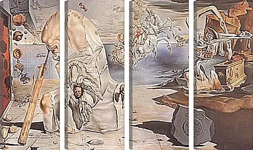 Модульная картина - The Apotheosis of Homer. (Апофеоз Гомера) Сальвадор Дали