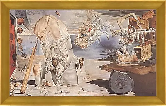 Картина в раме - The Apotheosis of Homer. (Апофеоз Гомера) Сальвадор Дали