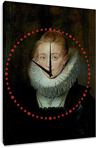 Часы картина - Инфанта Изабелла. Питер Пауль Рубенс