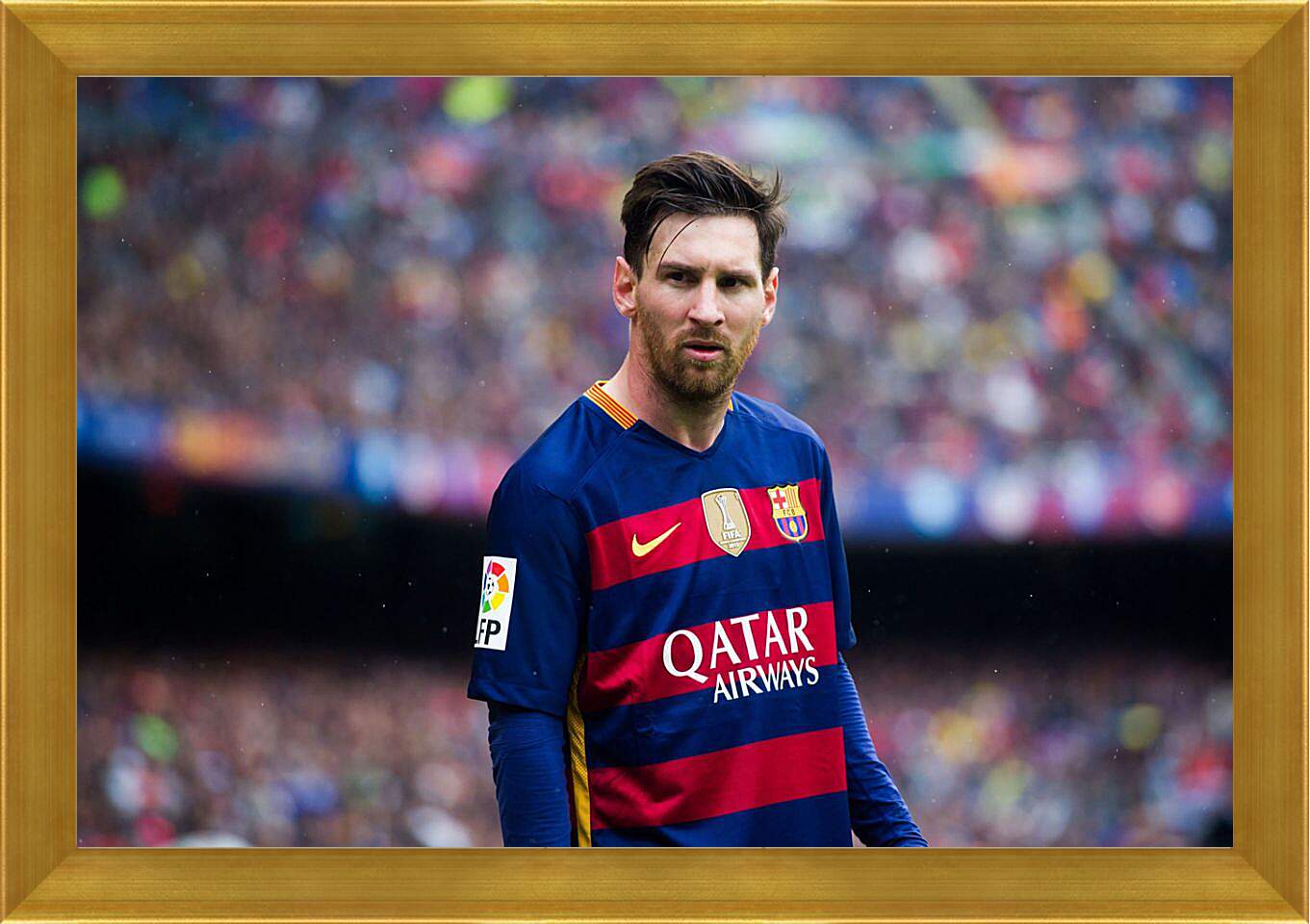 Картина в раме - Лионель Месси (Lionel Messi)