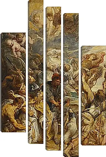 Модульная картина - The Martyrdom of Saint Livinus. Питер Пауль Рубенс
