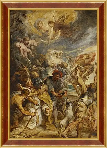 Картина в раме - The Martyrdom of Saint Livinus. Питер Пауль Рубенс