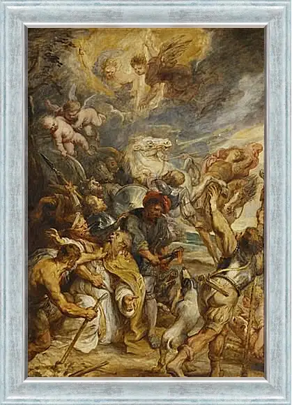 Картина в раме - The Martyrdom of Saint Livinus. Питер Пауль Рубенс