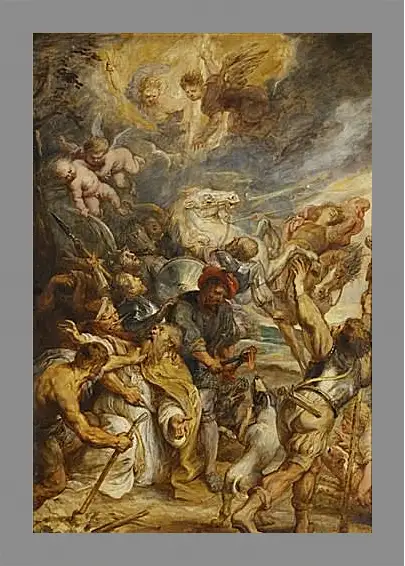 Картина в раме - The Martyrdom of Saint Livinus. Питер Пауль Рубенс